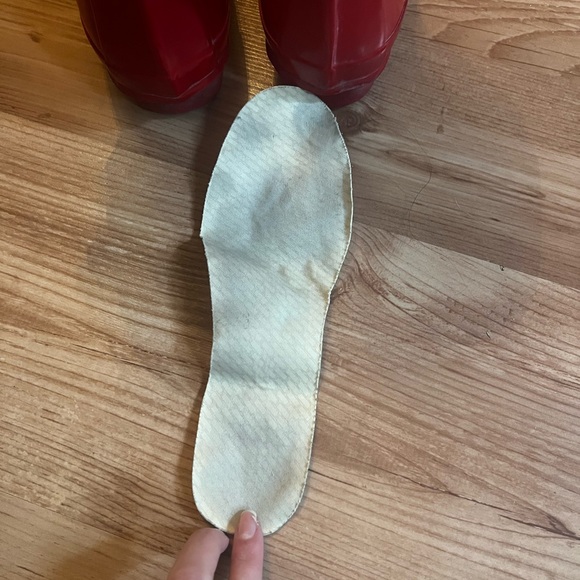 Women’s Short rain boot | RED | 7 | Hunters - Picture 7 of 8